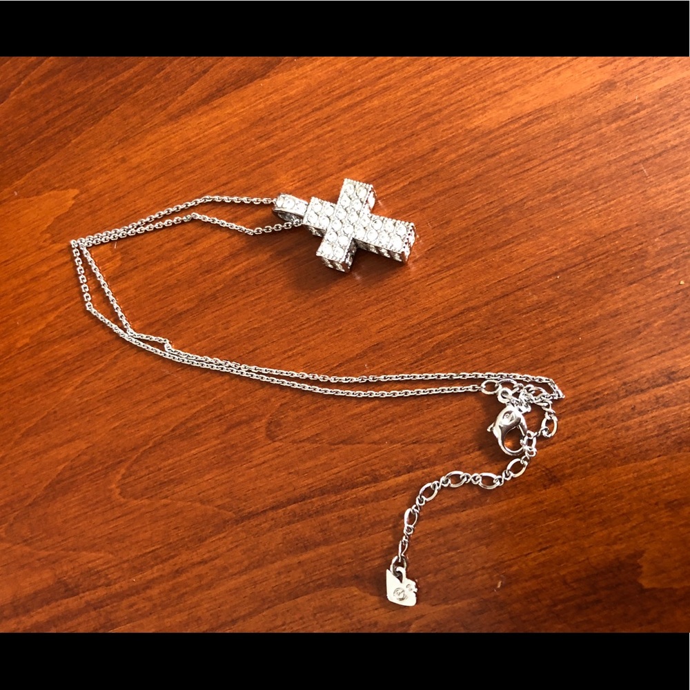 Swavorski Cross Necklace